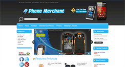 Desktop Screenshot of phonemerchant.com